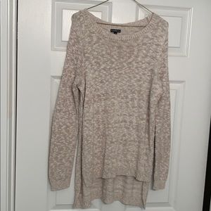 Express high slit sweater
